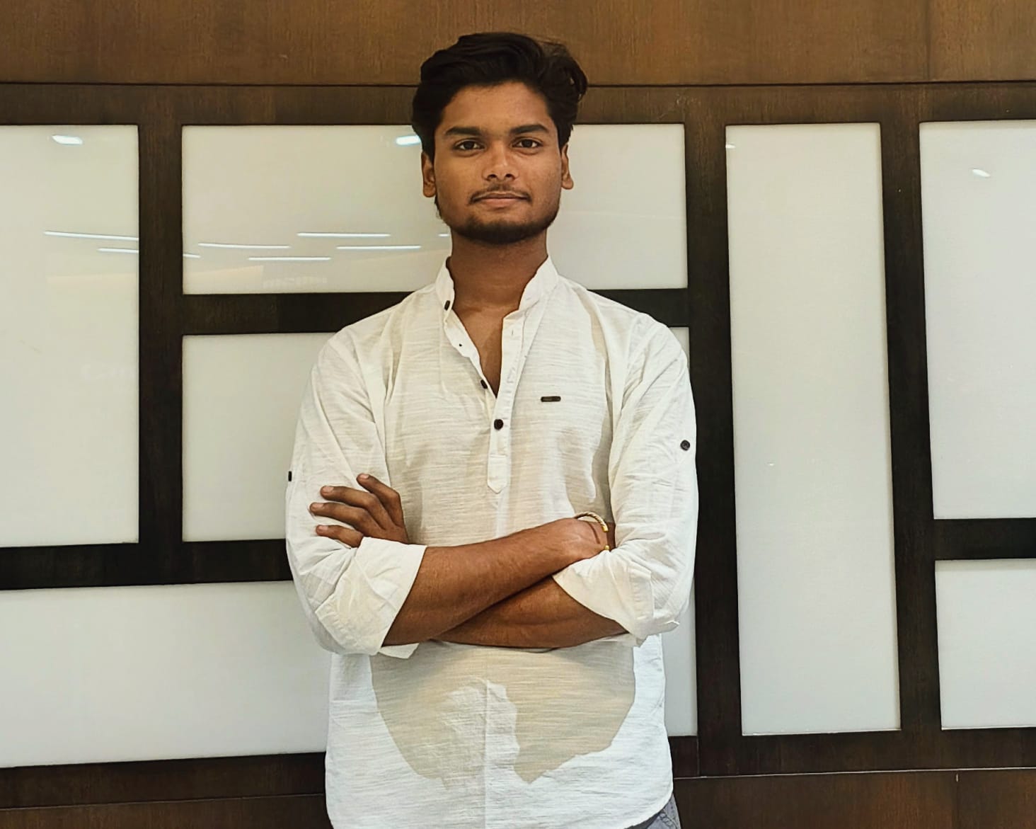 Satish Kumar profile portrait